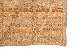 Casa Amarosa Home Goods Natural Triangle Jute Rug