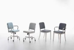 Emeco Furniture Navy Officer Swivel Armchair