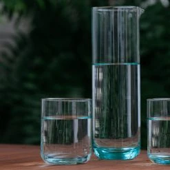 Newly Goods Spanish Cena Recycled Glasses Set Best Sellers
