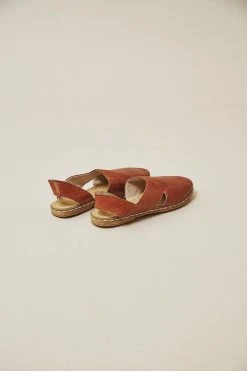 Nida Lu Handmade Shoes Women's Antalya Slip-On Flat - Coconut 13 Nida Lu Handmade Shoes Women's Antalya Slip-On Flat - Coconut