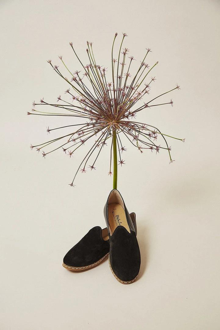 Nida Lu Handmade Men's Emir Loafer - Two Tone Onyx 5 Nida Lu Handmade Men's Emir Loafer - Two Tone Onyx