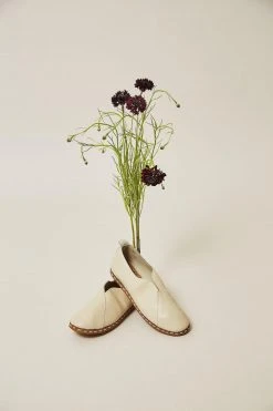 Nida Lu Handmade Women's Lu Loafer - Bone 8 Nida Lu Handmade Women's Lu Loafer - Bone