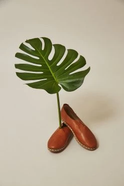 Nida Lu Handmade Women's Lu Loafer - Tobacco 8 Nida Lu Handmade Women's Lu Loafer - Tobacco