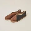 Nida Lu Handmade Women's Lu Loafer - Onyx + Cedar 1 Nida Lu Handmade Women's Lu Loafer - Onyx + Cedar