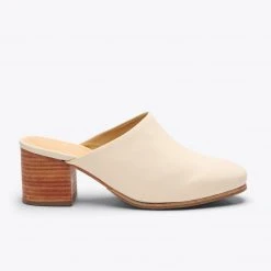 Nisolo All-Day Heeled Mule - Bone 19 Nisolo All-Day Heeled Mule - Bone