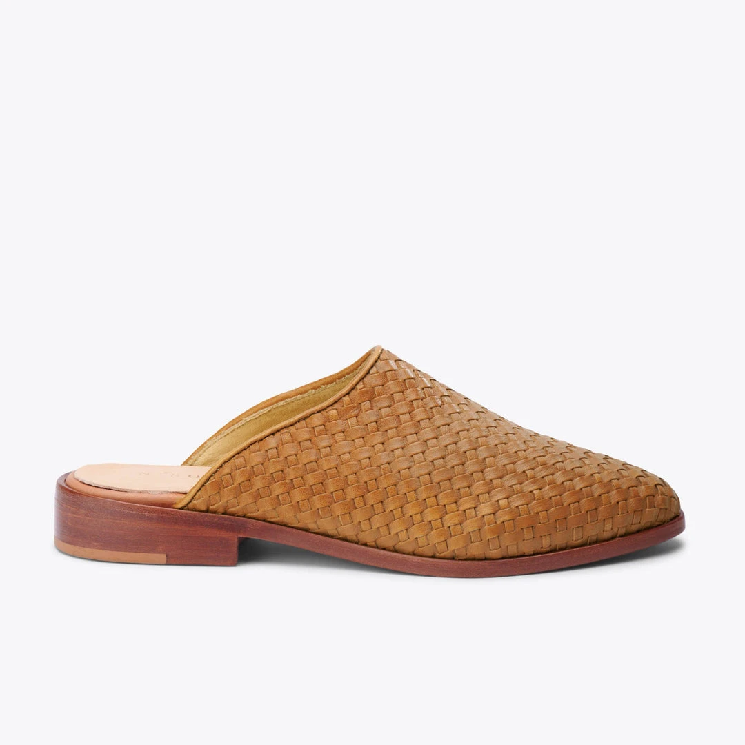 Nisolo Shoes Ama Woven Mule - Almond 8 Nisolo Shoes Ama Woven Mule - Almond