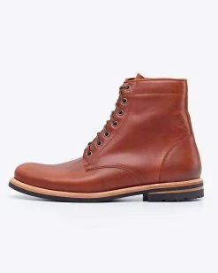 Nisolo Men's Andres All Weather Boot - Brandy