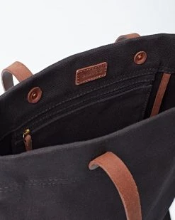 Nisolo Accessories Canvas Tote - Black 8 Nisolo Accessories Canvas Tote - Black