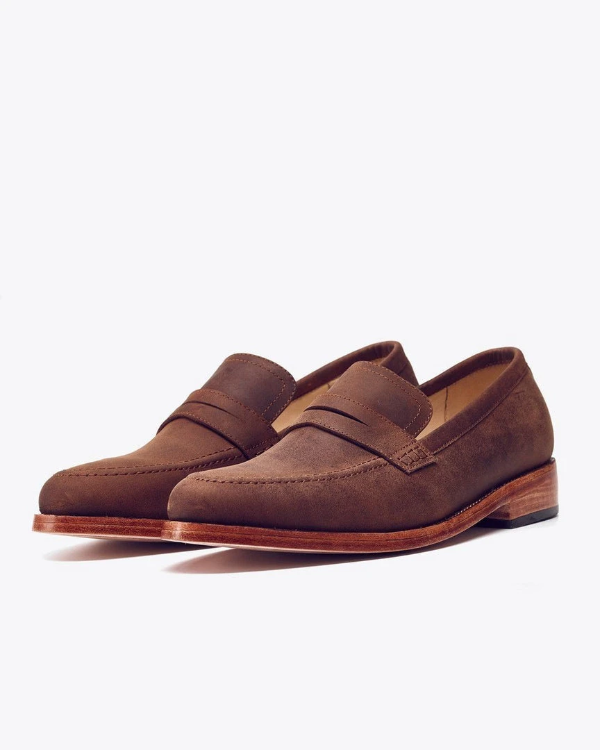 Nisolo Men's Chamberlain Penny Loafer - Oak 11 Nisolo Men's Chamberlain Penny Loafer - Oak