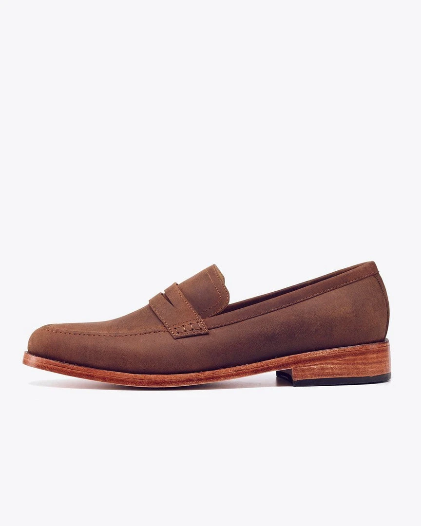 Nisolo Men's Chamberlain Penny Loafer - Oak 10 Nisolo Men's Chamberlain Penny Loafer - Oak