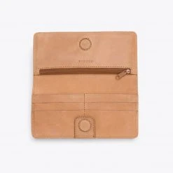 Nisolo Accessories Classic Woven Wallet - Almond