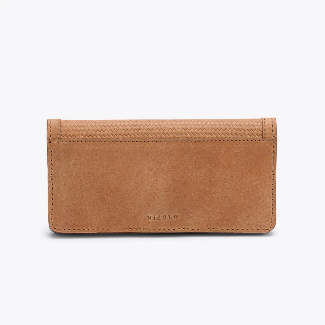 Nisolo Accessories Classic Woven Wallet - Almond 5 Nisolo Accessories Classic Woven Wallet - Almond