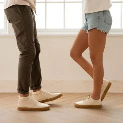 Nisolo Men's Cortez Mid Top Sneaker - Bone + Gum 15 Nisolo Men's Cortez Mid Top Sneaker - Bone + Gum