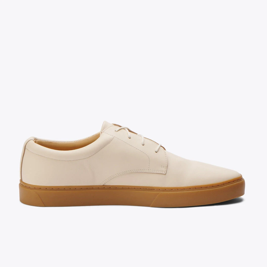 Nisolo Men's Diego Low Top Sneaker - Bone + Gum 10 Nisolo Men's Diego Low Top Sneaker - Bone + Gum