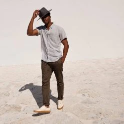 Nisolo Men's Diego Low Top Sneaker - Bone + Gum 15 Nisolo Men's Diego Low Top Sneaker - Bone + Gum