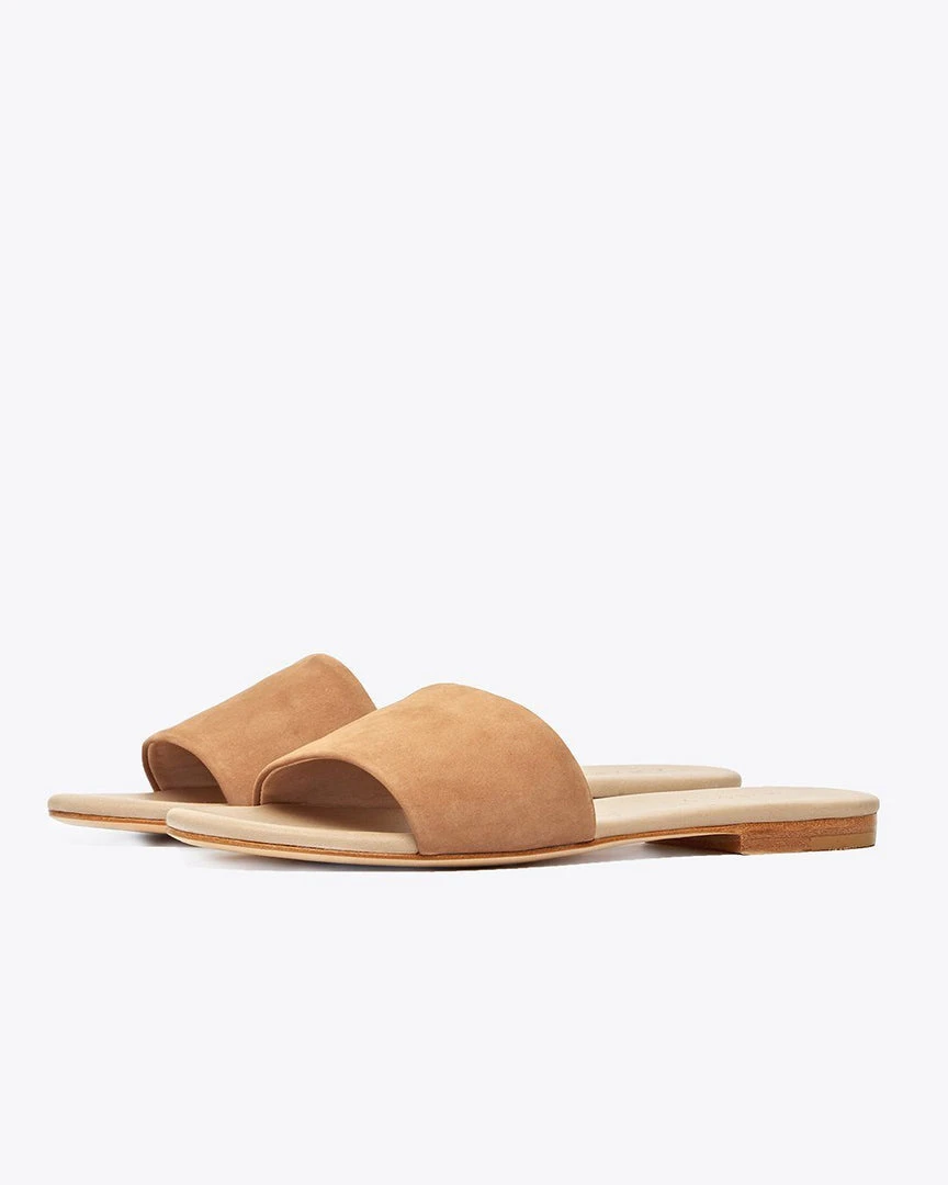 Nisolo Isla Slide Sandal - Sand 5 Nisolo Isla Slide Sandal - Sand