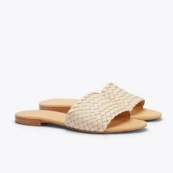 Nisolo Shoes Isla Woven Slide Sandal 35 Nisolo Shoes Isla Woven Slide Sandal