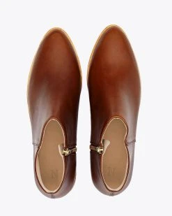 Nisolo Lana Ankle Boot - Brandy 14 Nisolo Lana Ankle Boot - Brandy