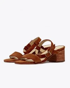 Nisolo Best Sellers Lucia Block Heel Sandal - Nutmeg