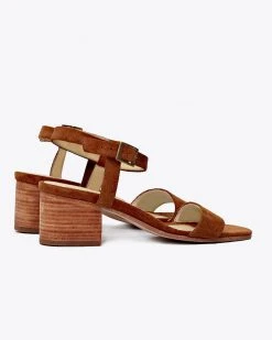 Nisolo Best Sellers Lucia Block Heel Sandal - Nutmeg