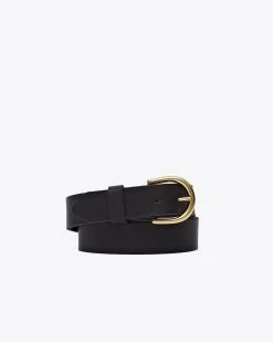 Nisolo Best Sellers Women's Noemi Belt - Black