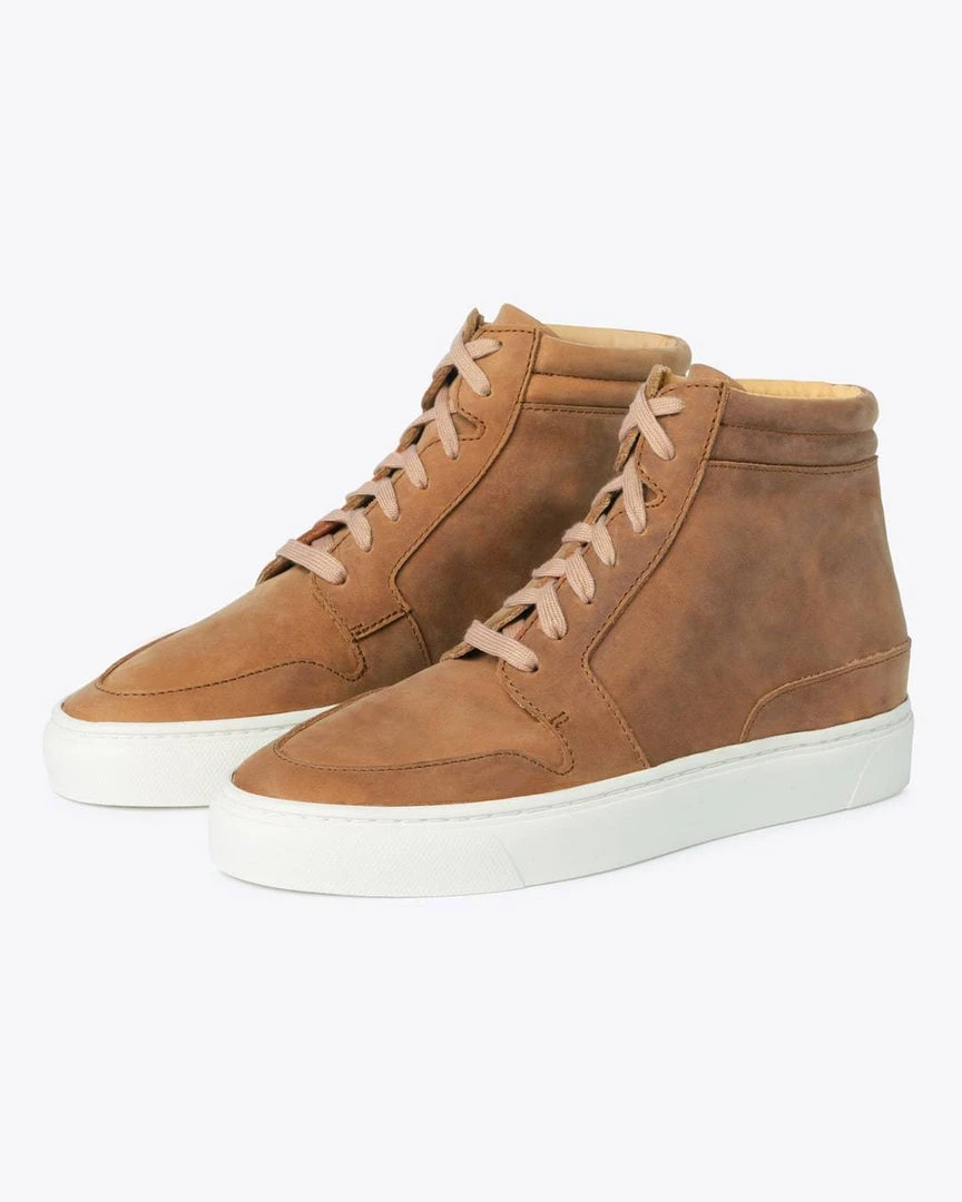 Nisolo Reina High Top Sneaker - Tobacco Sale 9 Nisolo Reina High Top Sneaker - Tobacco Sale