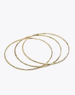 Nisolo Best Sellers Upcycled Thin Hammered Bangle 9 Nisolo Best Sellers Upcycled Thin Hammered Bangle