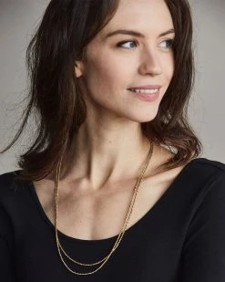 Nisolo Upcycled Tiny Brass Bead Necklace Best Sellers