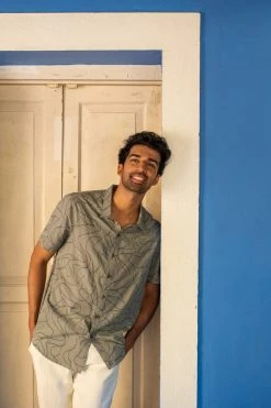 No Nasties Men's Felipe Half Sleeve Shirt