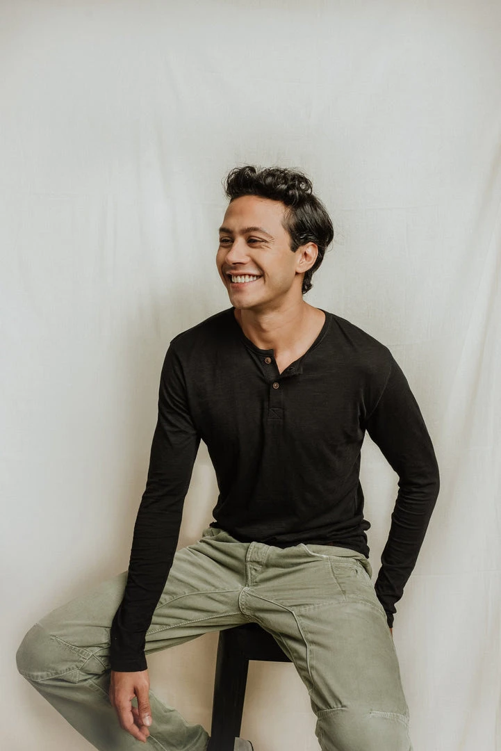 No Nasties Men's Bristol Henley Shirt 3 No Nasties Men's Bristol Henley Shirt