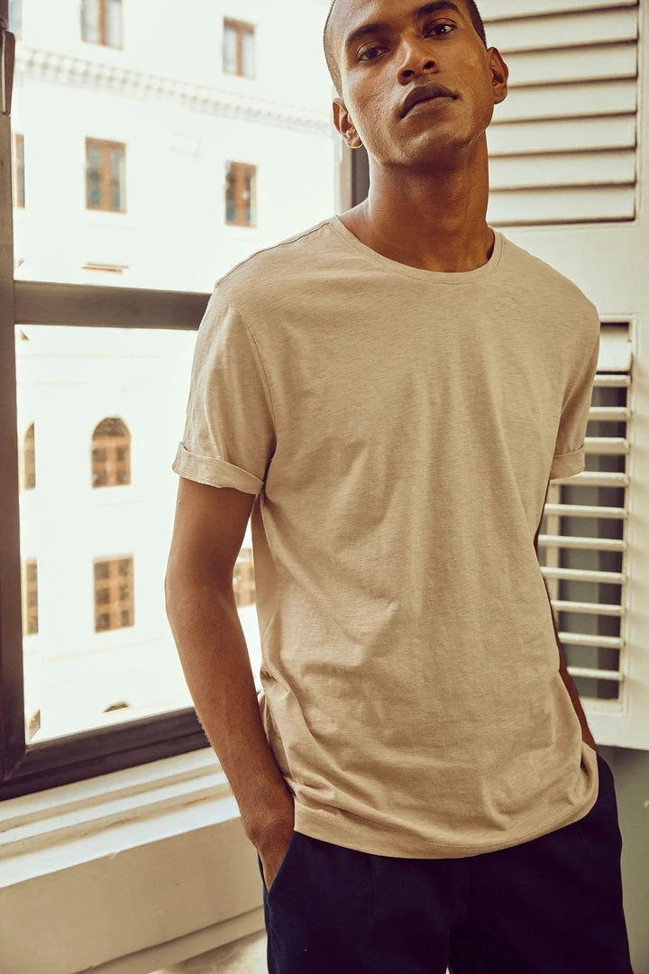 No Nasties Men's Sand Classic Tee 3 No Nasties Men's Sand Classic Tee