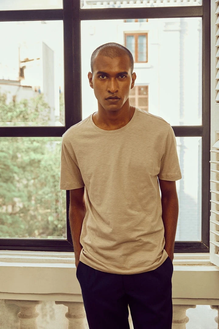 No Nasties Men's Sand Classic Tee 6 No Nasties Men's Sand Classic Tee