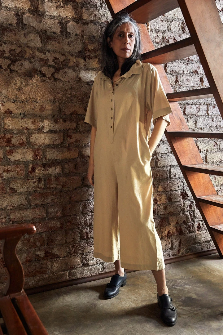 No Nasties Sand Midi Jumpsuit 8 No Nasties Sand Midi Jumpsuit