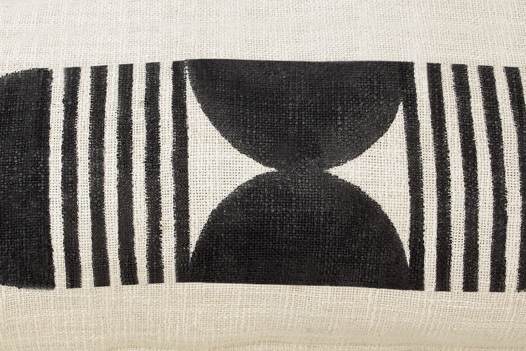 Casa Amarosa Noir Celestial XL Lumbar Pillow Cover 9 Casa Amarosa Noir Celestial XL Lumbar Pillow Cover