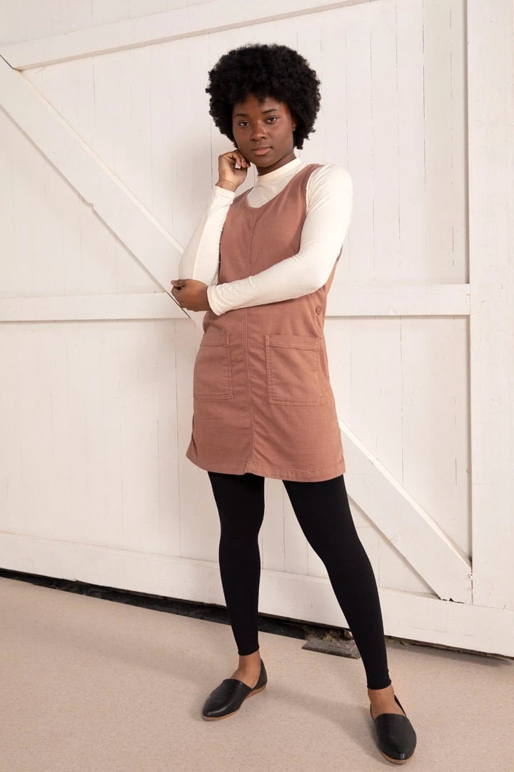 North Of West Caroline Upcycled Jumper Dress - Terracotta Sale 10 North Of West Caroline Upcycled Jumper Dress - Terracotta Sale