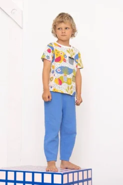 North Of West Kids' Double Cloth Breezy Pants - Adriatic Sale