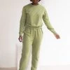 North Of West Best Sellers Julie Jogger - Moss 1 North Of West Best Sellers Julie Jogger - Moss