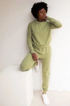 North Of West Sale Max Sweatshirt - Moss