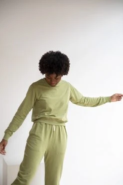 North Of West Sale Max Sweatshirt - Moss