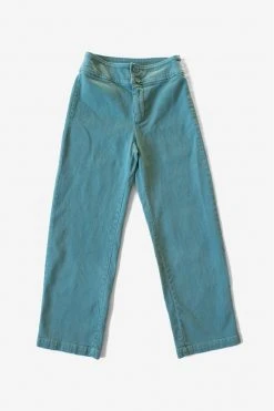 North Of West Monica Upcycled High Rise Jean - Atlantic