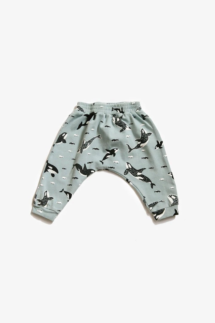 North Of West Sale Baby's Orcas Harem Pants - Sea Mist 3 North Of West Sale Baby's Orcas Harem Pants - Sea Mist