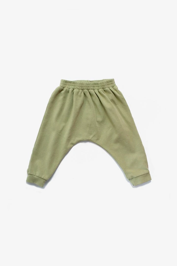North Of West Sale Baby's Harem Pants - Moss 3 North Of West Sale Baby's Harem Pants - Moss