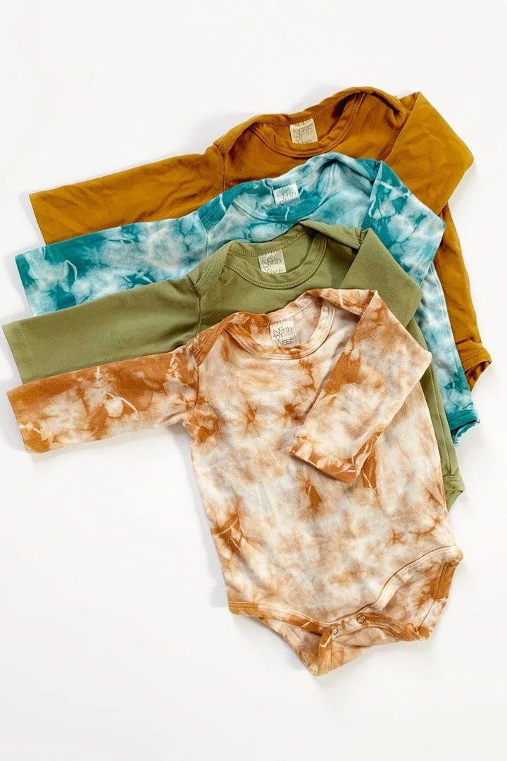 North Of West Sale Baby's Long Sleeve Onesie - Spice 4 North Of West Sale Baby's Long Sleeve Onesie - Spice