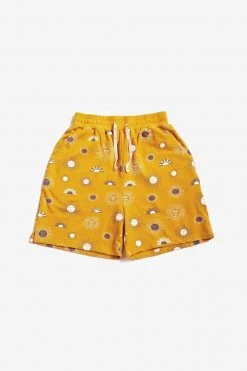North Of West River Sweat Short - Golden Suns