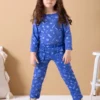 North Of West Kids' Squiggles Traveler Sweatpants - Azure Sale
