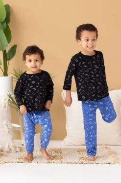 North Of West Kids' Squiggles Traveler Sweatpants - Azure Sale 15 North Of West Kids' Squiggles Traveler Sweatpants - Azure Sale