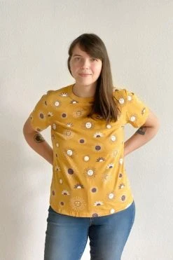 North Of West Best Sellers Taylor Tee - Golden Suns