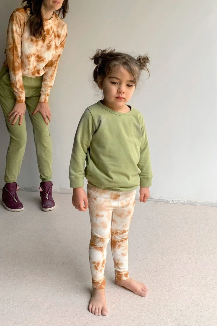 North Of West Kids' Tie Dye Legging - Amber Sale 6 North Of West Kids' Tie Dye Legging - Amber Sale