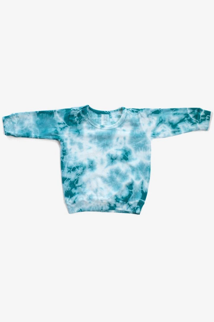 North Of West Best Sellers Kids' Tie Dye Sweatshirt - Atlantic 3 North Of West Best Sellers Kids' Tie Dye Sweatshirt - Atlantic
