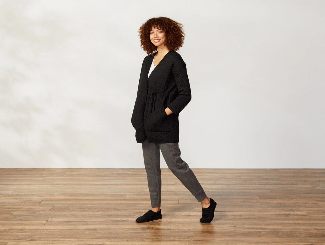 Coyuchi Olema Quilted House Robe 7 Coyuchi Olema Quilted House Robe